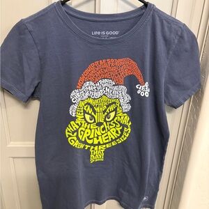 Life Is Good Grinch Crusher T-Shirt